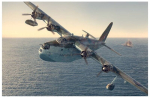 Liimitav mudel Roden 353 Short S.25 Sunderland Mark III/V 1/144