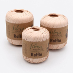 Fibra Natura Raffia l&otilde;ngad kudumiseks, v&auml;rvikood 25, 3 tk.