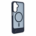 Evelatus Samsung Galaxy A17 4G / A17 5G Rubber Coated MagSafe With Stand Case Navy Blue