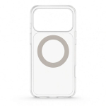 Evelatus Apple iPhone 17 Pro Max Hybird Case With Magsafe PC+TPU 360 Metal Stand Transparent