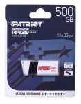 USB pulk USB-draiv &ndash; Patriot Rage Prime, must, Juodas