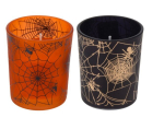 K&uuml;&uuml;nal klaaspurgis Halloween, 6,5 cm