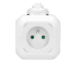 Pikendusjuhe 4 pistikupesaga, 2 Usb, 1,4m, valge