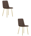 2-osaline s&ouml;&ouml;gitoolide komplekt Kara, pruun/kuldne