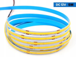 Cob Led riba 5m 12v, k&uuml;lm valge 6000k, 9w/m, 320 Led/m