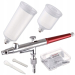 Aerograf Tc Technic B-130cp, 0,4mm, 2 zbiornikit 20ml+40ml