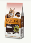 Quattro t&auml;iskasvanud kodukasside toit pardilihaga, 7 kg