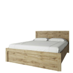 Voodi Doorset 140, 140x200 cm, pruun