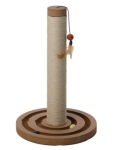 Kraapimispuu kassidele Flamingo Jute 29,5x29,5x45 cm, valge
