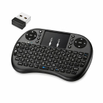 Mini juhtmeta klaviatuur I8+ puuteplaadiga, 2,4 GHz, 1 kpl