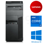 Lenovo M82 TW i7-3770s 8GB 256GB SSD + 500GB k&otilde;vaketas GT710 2GB DVD W10P Renew