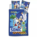 Laste voodipesukomplekt Sonic the Hedgehog 100&times;135 cm, 40&times;60 cm