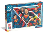 Pusle superkangelasega Clementoni Superman 25022, 104 tk.