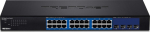 TRENDnet TEG-30284 28-pordiga L2 hallatav riiulikommutaator