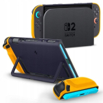Tumed sinine Nintendo Switch 2 Spigen Nano Pop - usaldusv&auml;&auml;rseks kaitseks ja m&auml;ngude mugavuseks.
