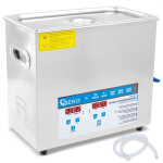 Geko Ultrasonic Cleaner G81291 6L, 180W, 40 kHz, 80&deg;C, SUS304 roostevaba terasest paak, digitaalne juhtpaneel, korv, k&uuml;lgrongid