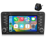 7'' Autoraadio Junsun Audi A3 8P 2003-12 GPS Carplay Kaamera