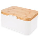 Leivakast metallist valge Orion Whiteline 30x19.5x14.5cm