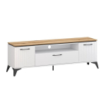 TV kapp Velutto RTV 2D1S/170, valge/pruun
