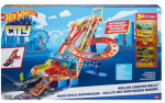 Hot Wheels City Rollercoaster Rally + 5 autot (HJV69)