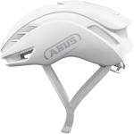 M-suuruses ABUS GameChanger 2.0 puhas valge t&auml;iskasvanute jalgrattakiiver