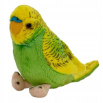 Beppe pl&uuml;&uuml;spapagoi roheline-kollane 13cm