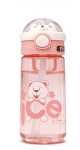 Laste veepudel 550 ml, roosa