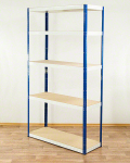 Wamar riiul metallist HELIOS HNW 180x90x50 cm 5 riiulit