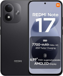 Telefon Xiaomi REDMI Note 17, Smartphone 6+256 GB, Black