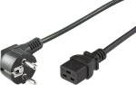 Microconnect Toitekaabel Schuko nurk - C19, 5m