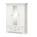 Kapp Mebelbos Irys 5d2s, 145,1x62,2x212 cm, valge