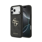 Telefoni&uuml;mbris Guess PU 4G Metal Logo Apple iPhone 18 Pro Max hall