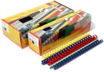 Plastikust k&ouml;itespiraalid, must, 25 mm, 50 tk.