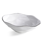 Valge keraamiline dekoratiivkauss 30 &times; 19 &times; 9 cm &ndash; BONI, 30 x 19 x 9 cm