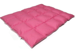 Kahjustatud pakendiga toode. Hanesulgedest tekk, roosa 70%, 220x200 cm - 2,1 kg