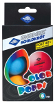 Lauatennise pallide komplekt Donic Schildkr&ouml;t Colour Popps, 6 tk.