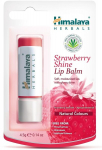 Niisutav huulepalsam Himalaya Herbals Strawberry Shine naistele 4.5 g
