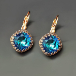 Naiste k&otilde;rvar&otilde;ngad DiamondSky &bdquo;Vintage IV Bermuda Blue&ldquo; koos Swarovski kristallidega