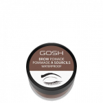 Kreemjas kulmuv&auml;rv Gosh Brow Pomade 4 ml, 001 Brown