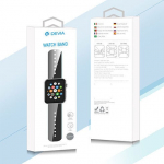 Devia Deluxe Series Sport Band Apple Watch jaoks (40mm), Must