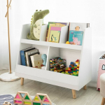 SoBuy laste raamaturiiul, laste seina raamaturiiul, laste seinariiul KMB19-W
