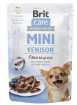 Brit Care Mini pouch Venision fillets in gravy einekotike koertele 85g