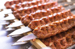 Kebabi varras, 55cm, metalli paksus 2mm, 1 tk.