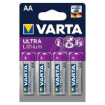 VARTA Professional Lithium patarei AA (1,5 V) B4 | Hind 4 tk kohta