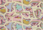 AW Rugs laste vaip Playtime Pink Sand 140x200 cm
