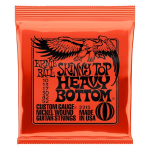 Elektrilise kitarri keeled Ernie Ball Skinny Top Heavy Bottom Slinky 10-52