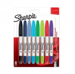 Markerite komplekt Sharpie 8 tk Twin tip