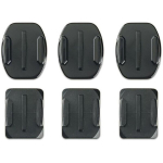 GoPro kleebitavad kinnitusadapterid Flat+Curved 6tk (AACFT-001)