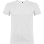 Unisex l&uuml;hikeste varrukatega T-s&auml;rk, valge