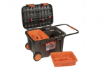 T&ouml;&ouml;riistakast ratastel PTBW67 675x472x416mm 78L plastikust lukustid